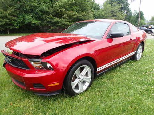 2010 ford mustang, salvage, damaged, wrecked, leather, mustang