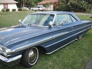 1964 ford galaxie 500 - 2 door coupe - 68,000 miles - mint condition