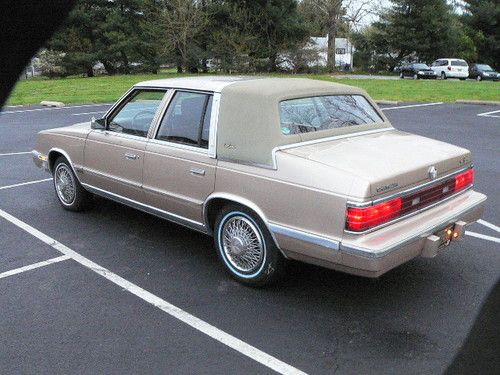 Used Cars In Delaware >> Buy used *** 1987 Chrysler New Yorker Sedan 4-Door 2.2L Turbo Charged *** in Townsend, Delaware ... Used Cars In Delaware >> Buy used *** 1987 Chrysler New Yorker Sedan 4-Door 2.2L Turbo Charged *** in Townsend, Delaware ...
