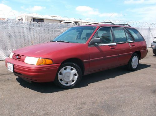 1996 ford escort, no reserve