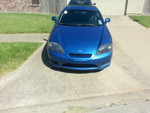 2005 hyundai tiburon gt, runs great, gas saver, clear title, low miles!!!!