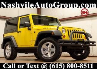 2008 yellow rubicon 6-spd hardtop power pack rugged bumper cd player 4wd