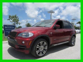 10 vermilion red xdrive 48i 4.8l v8 awd suv *sport activity pkg *premium pkg