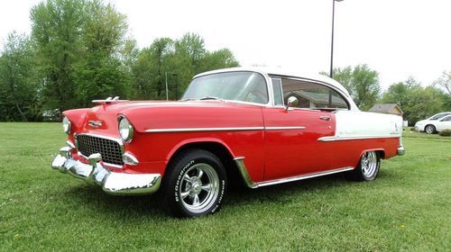 1955 chevy bel air - 2 door hardtop - beautiful car inside and out - a/c