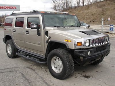 2006 hummer h2 4-door dvd loads of hp leather power heated seats moonroof