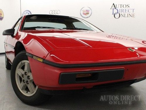 We finance 84 fiero auto 80,269 original miles tech iv 2.5l removable glass top