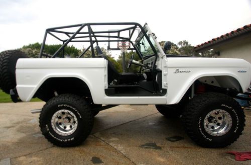 1977 ford bronco - ultra custom lifted with high end suspension &amp; 402 ci v8