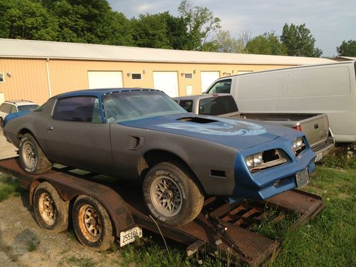 1978 pontiac trans am restoration started great project car!!!!