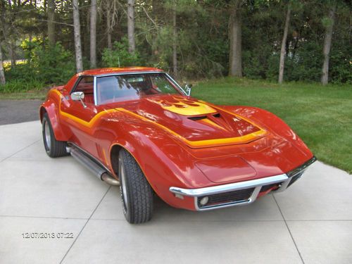 1968 corvette convertible custom paint