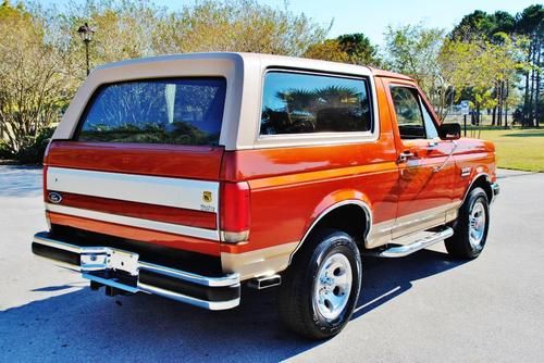 Absolutly mint 1988 ford bronco eddie bauer 4x4 loaded this truck is like new