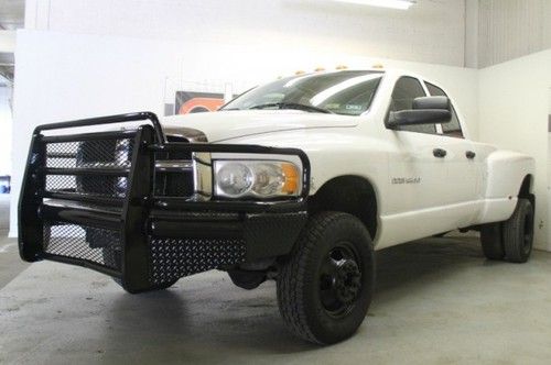 2004 dodge ram 3500 slt quad cab 4x4 6-speed manual