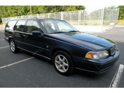2000 volvo v70 se 1 owner southern owned sunroof wood trim cold a/c no reserve