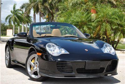 2005 911 turbo s cabriolet - florida car - 6 speed - amazing condition -serviced