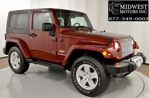 2010 jeep wrangler sahara 4wd hard top targa premium sound trailer tow