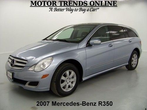 2007 mercedes benz r350 r-350 4matic awd pano roof htd seats hk sound 81k