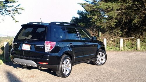 2009 subaru forester 2.5xt limited 4at-s fully loaded - black on black