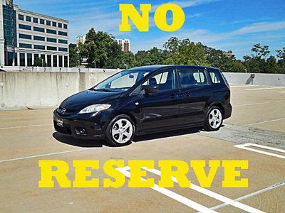 2006 mazda mazda 5 minivan one owner 2.3l 6 passenger all records no reserve