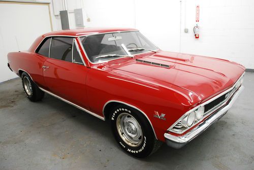 1966 chevrolet chevelle 454 automatic 12 bolt ss clone console rally nice paint!