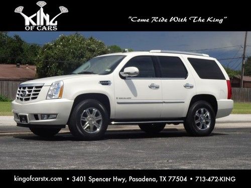 2007 cadillac escalade 1 owner clean carfax black leather we finance