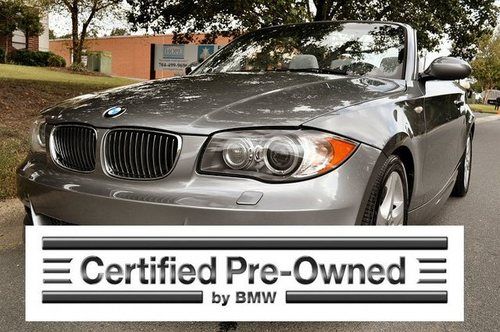 2009 bmw 135i  convertible, 100k bmw cpo warranty, new tires, just serviced