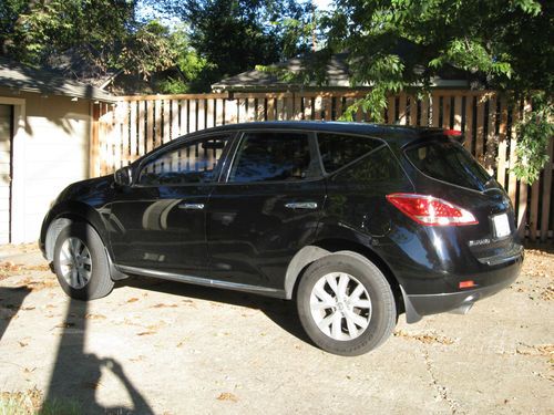 2011 nissan murano s black excellent cond/one owner/super clean/low mileage