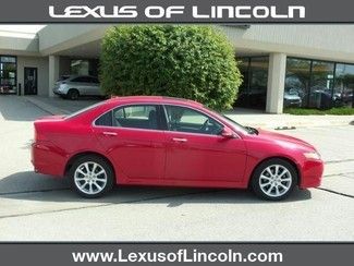 2006 red tsx! leather, sunroof, auto, heated seats, alloy wheels, sporty!