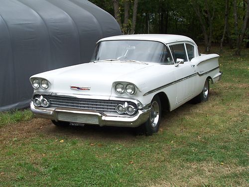1958 chevy delray 2dr post no reserve     l@@k