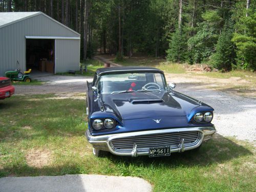 1959 ford thunderbird, hardtop, 390/auto/ps/pb, new carpet and seat covers