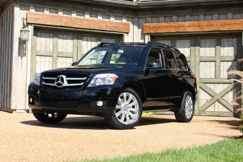 2012 mercedes benz mb glk 350 one owner factory warranty pano roof hard drive