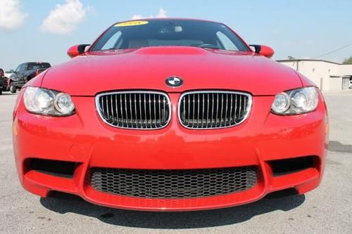 2008 bmw m3 base (m6) coupe red 2 door coupe 4.0l v-8 cyl 6 speed manual 38k mi