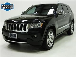 2011 jeep grand cherokee overland pano roof navi heated/cooled seats back up cam