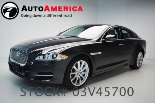 500 near new miles jaguar xj sunroof leather 20 inch wheels supremely certified