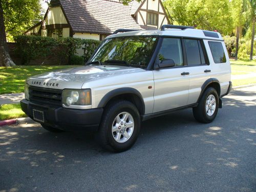 Beautiful california rust free land rover discovery s freeway miles runs perfect