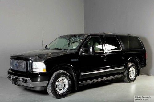2001 ford excursion limited leather heatseats alloys cd6 8-passenger 3 row clean