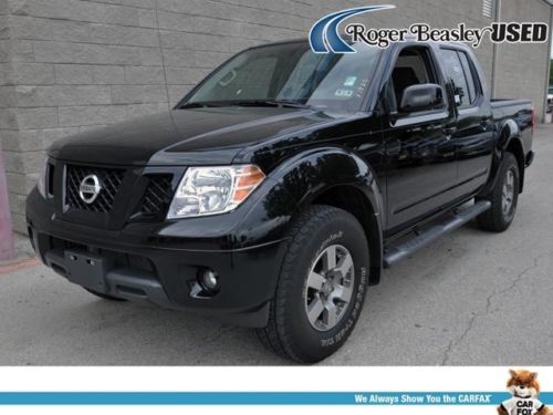 12 nissan frontier pro 4x4 four wheel drive rockford fosgate tpms cruise control