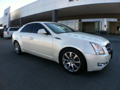 2008 cadillac cts 4 / awd / pano roof / nav / cooled leather / direct inject