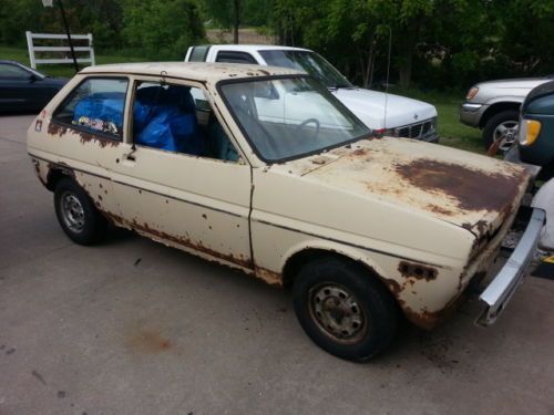 Buy Used 1979 Ford Fiesta Mk1 Parts Car Shell In Muscatine