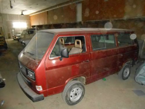 1987 vw vanagon syncro 4x4 rust free low miles