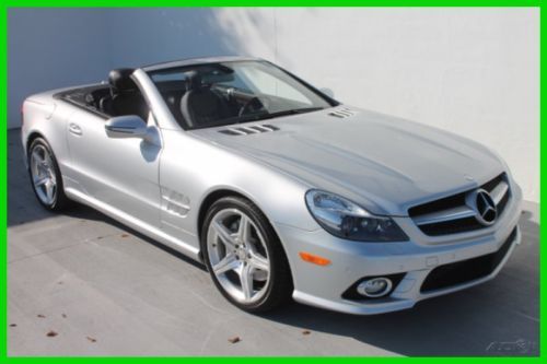 2011 mercedes benz sl 5.5l v8 with nav/ heated&amp;cooled seats keyless go 1 owner!!