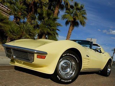 1970 chevrolet corvette stingray - 56000 original miles - selling no reserve!