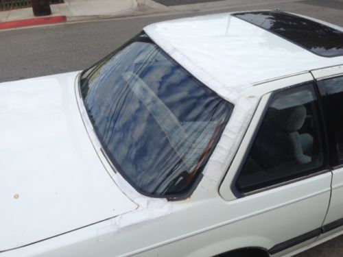 1987 white honda prelude 2.0 si 5-speed manual 2-dr coupe