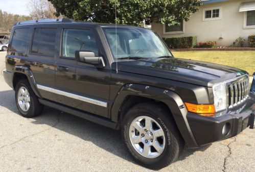 2006 jeep commander 5.7 liter limited trail rated biggest engine 4x4 brown