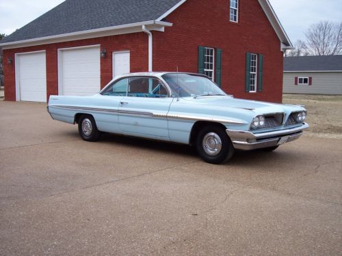 1961 pontiac bonneville 389 tri power bubble top barn find phs surviour 4 speed