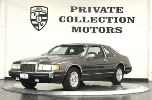 1990 lincoln mark vii coupe lsc immaculate condition cl