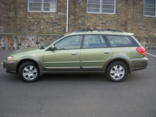 2005 subaru outback limited wagon 4-door 2.5l one owner,non smoker,no accident