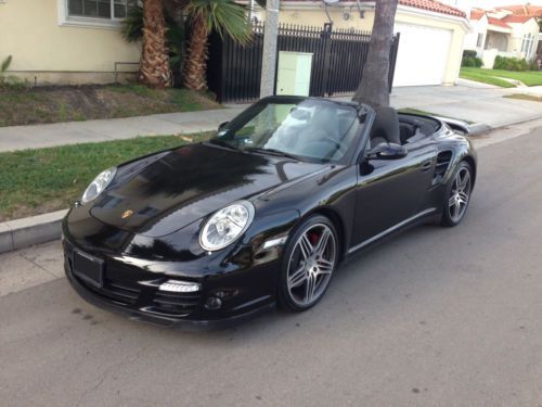 2008 porsche 911 turbo convertible 2-door 3.6l