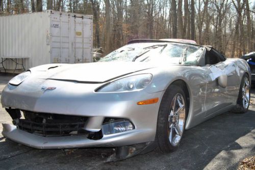 05 CORVETTE CONVERTIBLE C6 Z51 PACKAGE 45K MILES HUD AUTO SALVAGE ROLLED LOADED, US $13,500.00, image 2