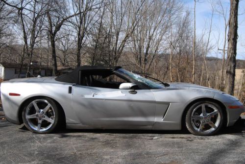 05 CORVETTE CONVERTIBLE C6 Z51 PACKAGE 45K MILES HUD AUTO SALVAGE ROLLED LOADED, US $13,500.00, image 5