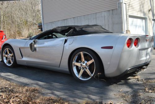 05 CORVETTE CONVERTIBLE C6 Z51 PACKAGE 45K MILES HUD AUTO SALVAGE ROLLED LOADED, US $13,500.00, image 8