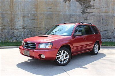 2004 subaru forester xt limited turbo awd clean carfax leather sunroof serviced!